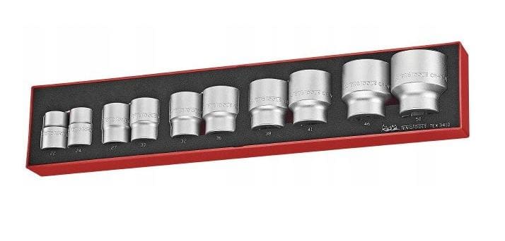 Hylssats 3/410 st, 22-50 mm, TENG Tools - 2