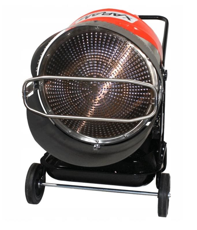 Infraröd oljevärmare, mobil värmeradiator 26.4 / 23.4 kW, Xaram - 6