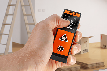 Avståndsmätare laser 40m, tryckskärm, NEO Tools