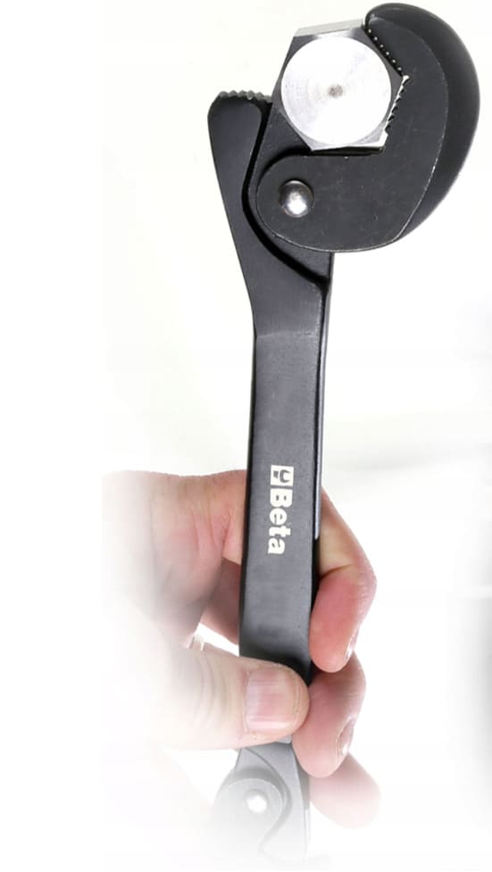 Skruvtång Självåtdragande 8-32 mm 260 mm, Mycket Kraftig Polygrip Rörtång, BETA Tools - 6