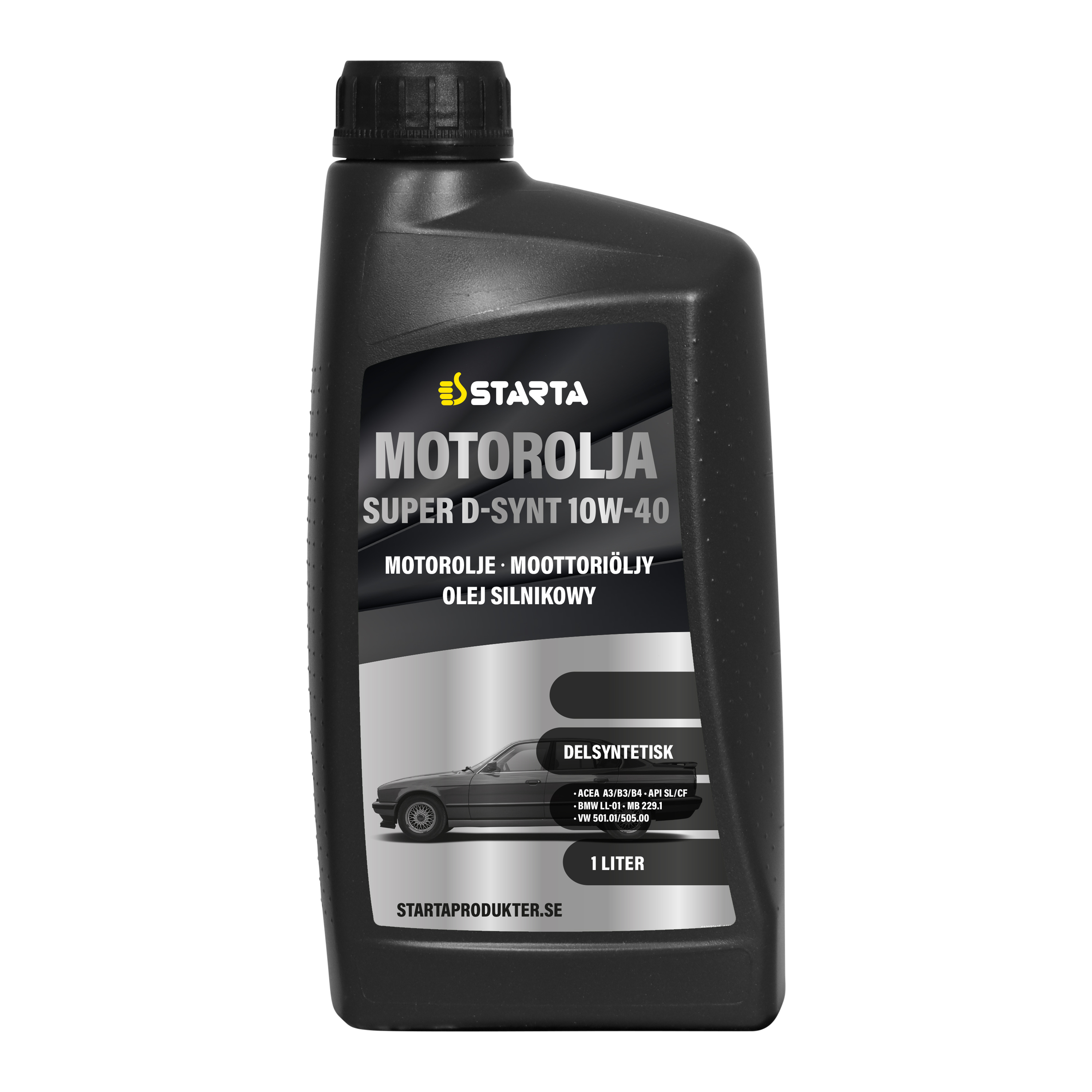 Starta Motorolja Super D-Synt 10W-40 1 L - 2