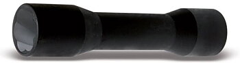 BETA TOOLS Skärande hylsa 1/2 3st, för skadade högervridna muttrar, sats med 17 mm, 19 mm, 21 mm, BETA