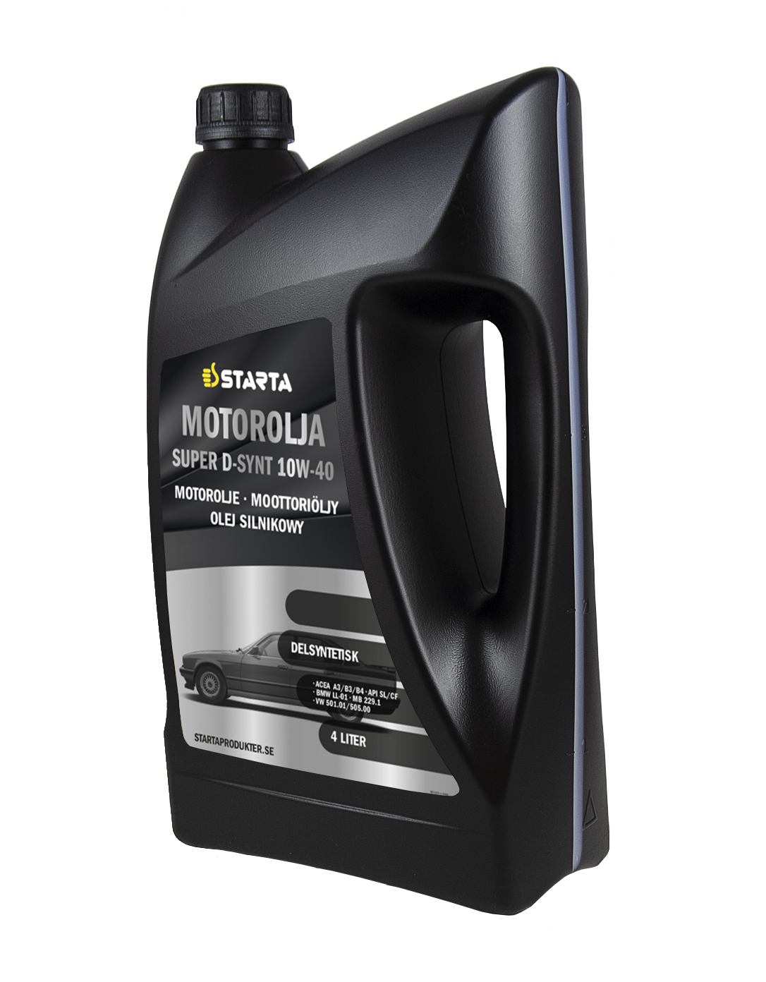 Starta Motorolja Super D-Synt 10W-40 4 L - 2