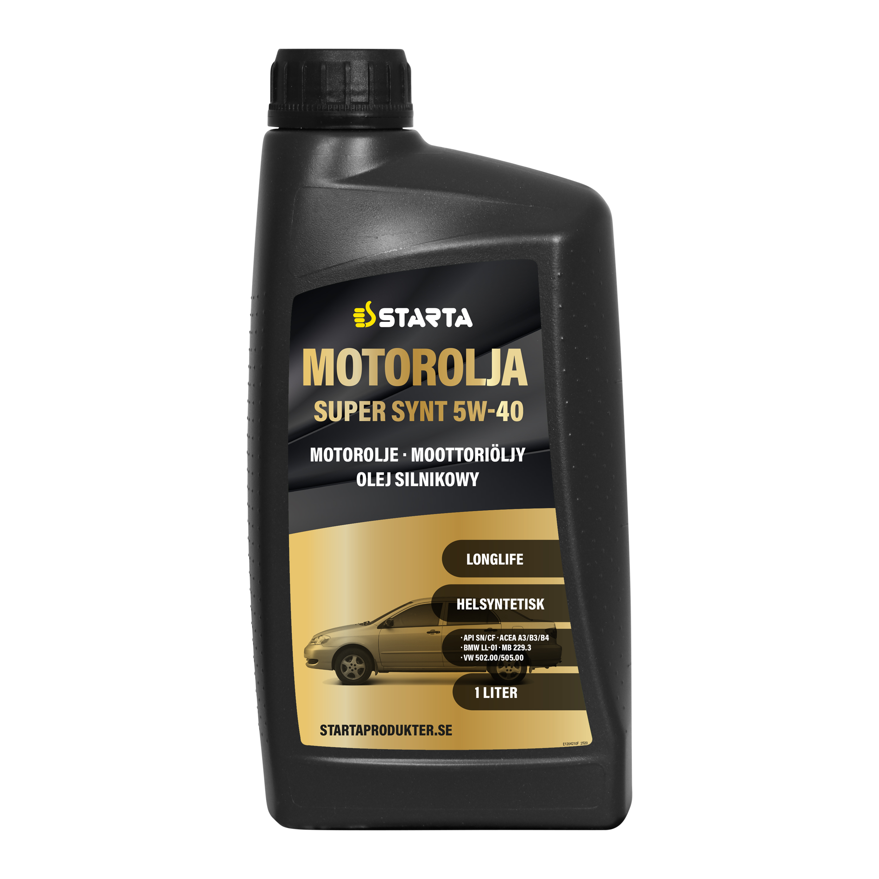 Starta Motorolja Super Synt 5W-40 1 L - 2
