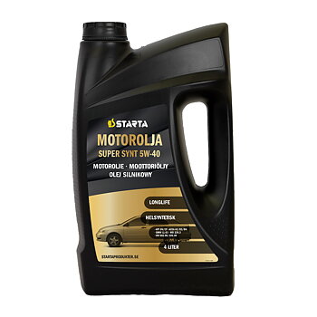 Starta Motorolja Super Synt 5W-40 4 L