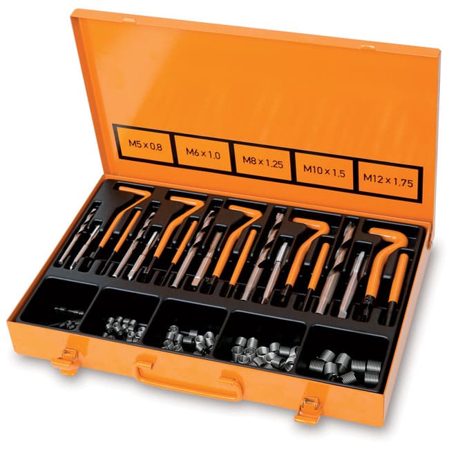 Gängreparationssats M5–M12, insatsgängor och tillbehör, BETA Tools