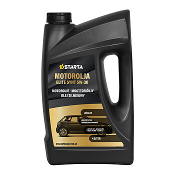 Starta Motorolja Elite Synt 5W-30 4 L