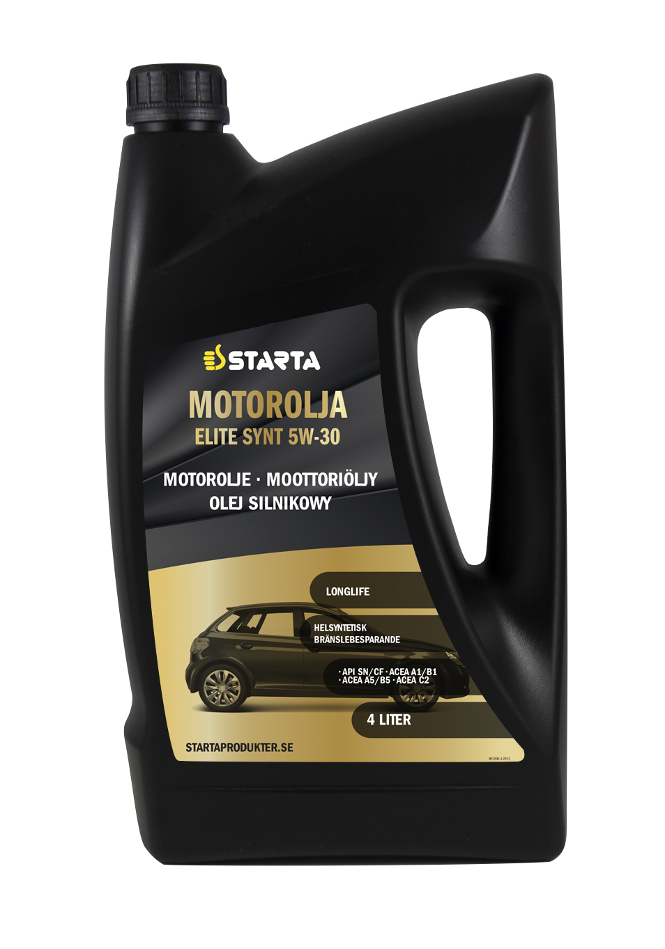 Starta Motorolja Elite Synt 5W-30 4 L