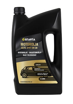 Starta Motorolja Elite Synt 5W-30 4 L