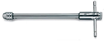 Gängtappshållare Lång 245 mm Skjutbart Handtag Spärr M3–M8, BETA Tools
