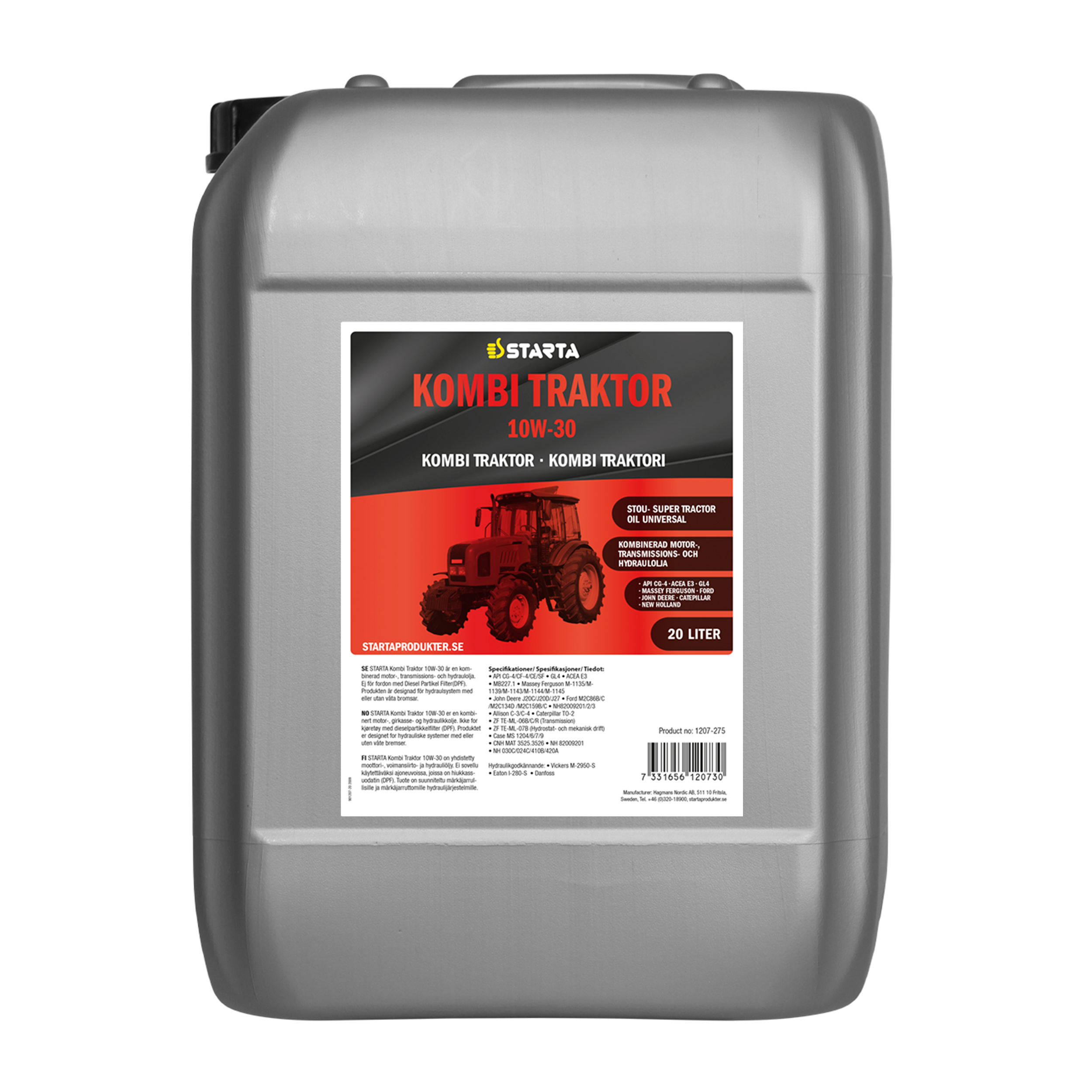 Starta Kombi Traktor 10W-30 20 L - 2