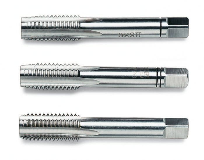Gängtappsats 21 Delar M3-M12, HSS Stål Metallask, BETA Tools - 4