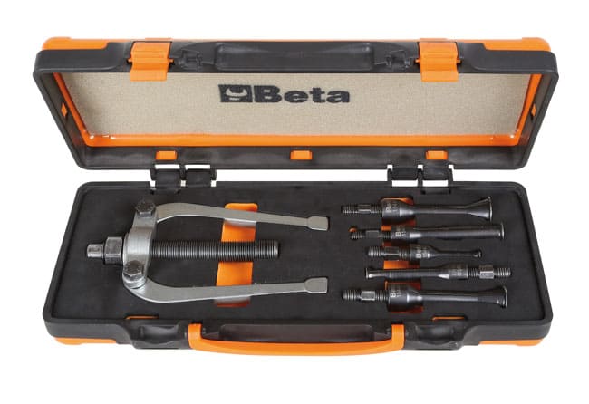 BETA TOOLS Verktygssats för Rörmokare 35 Delar, Robust Väska och Proffsverktyg, BETA