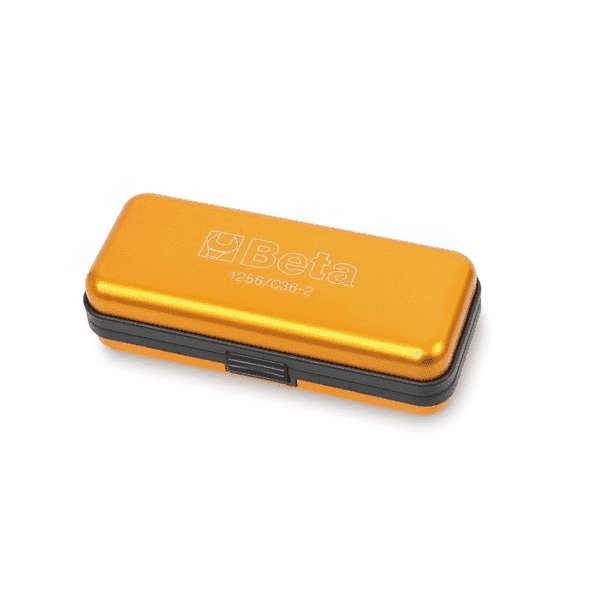 BETA TOOLS Bitssats 4 mm 36 Delar, Microskruvmejselhandtag Magnetisk Förlängare, BETA - 2