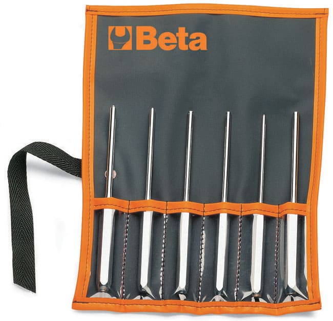 BETA TOOLS Drivdornsats 6 Delar 4-6 mm Rostfri, BETA - 2