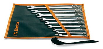 BETA TOOLS U-Ringnyckelsats 9 Delar 6-19 mm Rostfri, BETA