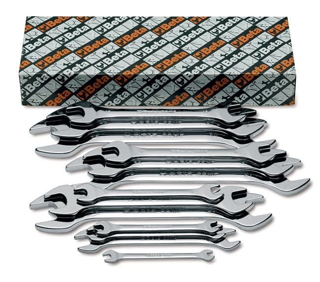 BETA TOOLS Blocknyckelsats Dubbel 13 Delar 6 x 7-30 x 32 mm, BETA