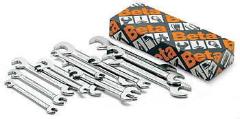 BETA TOOLS Blocknyckelsats 13 Delar 4-14 mm Rostfri, BETA