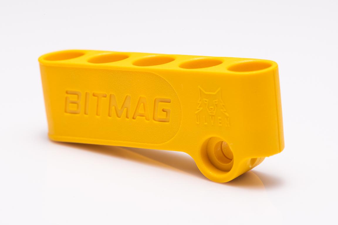 BitMag Magnetisk Bitshållare Komposit 5 Platser i Fem Färger, BitMag - Svart - 8