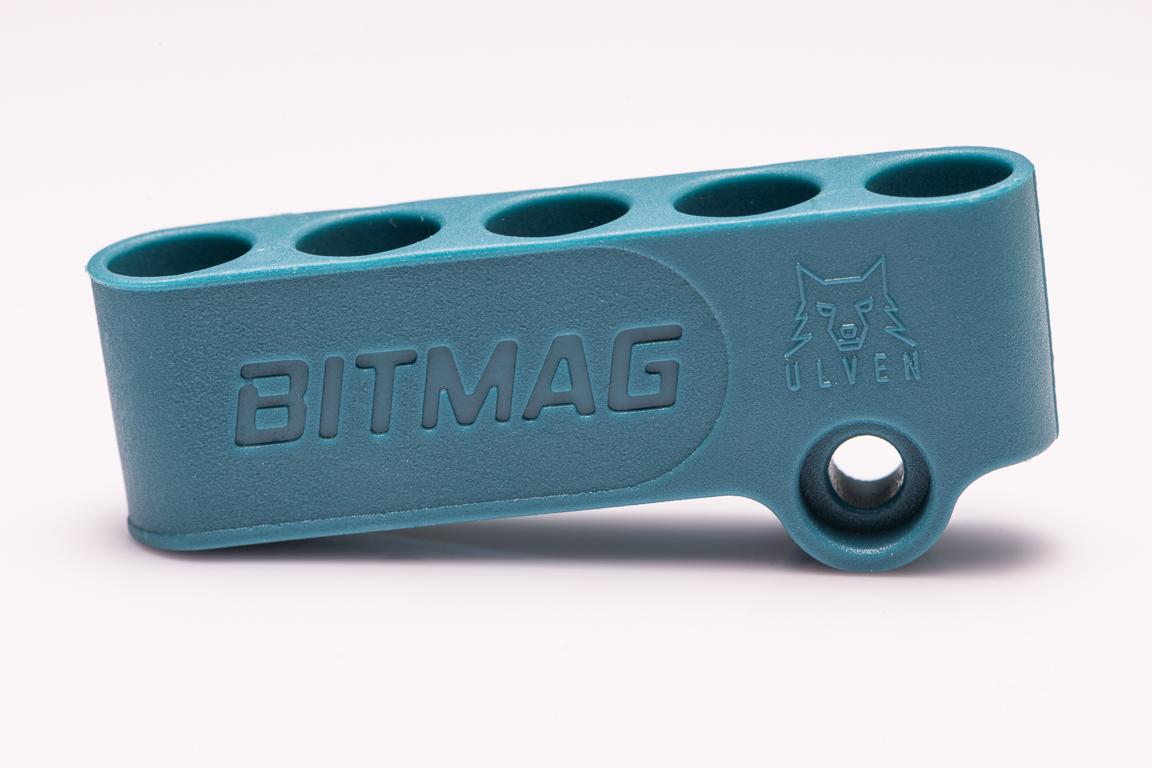 BitMag Magnetisk Bitshållare Komposit 5 Platser i Fem Färger, BitMag - Röd - 10