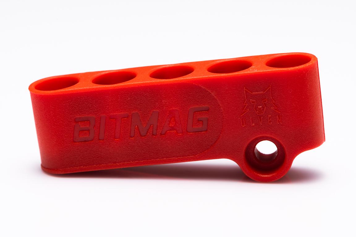 BitMag Magnetisk Bitshållare Komposit 5 Platser i Fem Färger, BitMag - Röd - 17