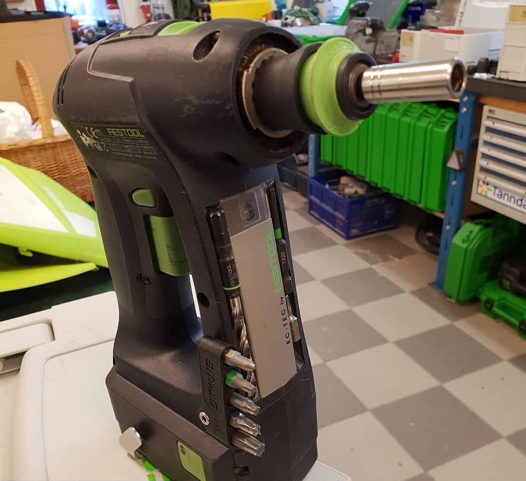 BitMag Magnetisk Bitshållare Komposit 5 Platser i Fem Färger, BitMag - Röd - 31