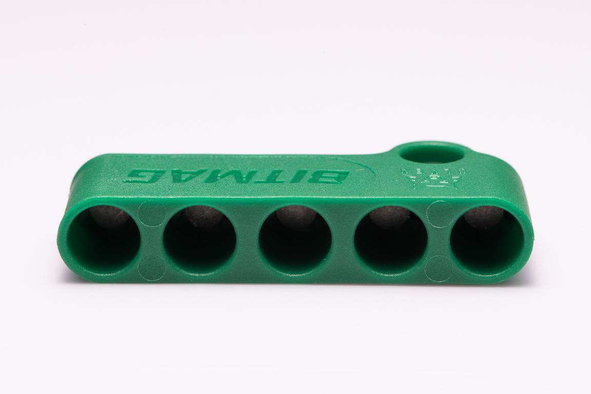 BitMag Magnetisk Bitshållare Komposit 5 Platser i Fem Färger, BitMag - Grön - 12