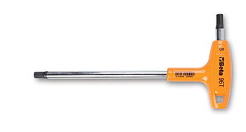 BETA TOOLS Insexnyckelsats med T-handtag 2-10 mm, 8 delar, BETA