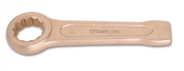 BETA TOOLS Slagringnyckel Gnistfri 17-80 mm Berylliumkoppar, 78BA, BAHCO (Storlek (mm) : 55)