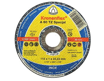 Kapskiva för metall 125 1.022 platt