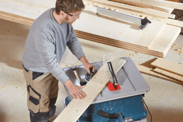 Bordcirkelsåg 1600W 216 mm, 70 mm djup BOSCH GTS 635, 230V 5500rpm - 4