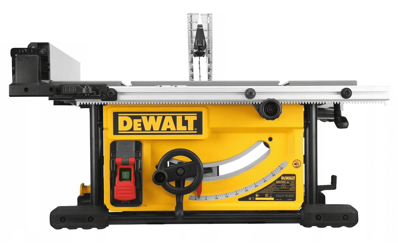 Bordsåg 2000W 250 mm, 77 mm skärdjup, 4800rpm, längsgående skärmaskin, DEWALT DWE7492 - 2