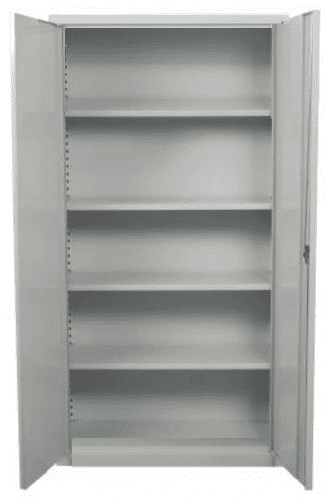 PROFESMEB Förvaringsskåp för verkstad och garage, verktygsskåp, pulverlackad metall, 2meter högt, 43, 5 cm djup, 50-120 cm bredd - 10