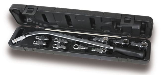 Remspänningssats 9 Delar Böjd Nyckel och TORX® Bits, BETA Tools