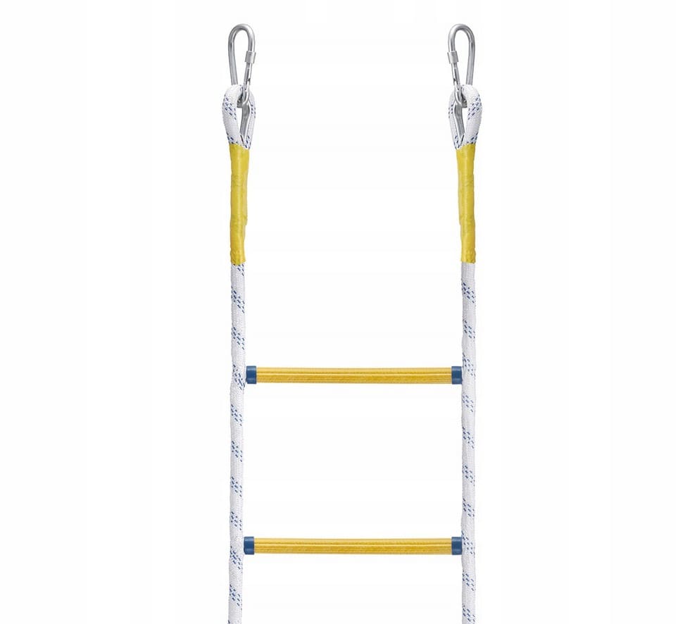 Repstege 2–30 m Trästegpinnar 250 kg Polypropenlina 22 mm Handgjord, Higher - 14