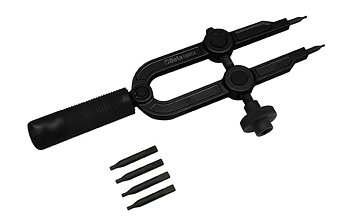 Låsringstång Heavy-Duty 2.5–3.5 mm Spetsar, 3/8” Anslutning, BETA Tools