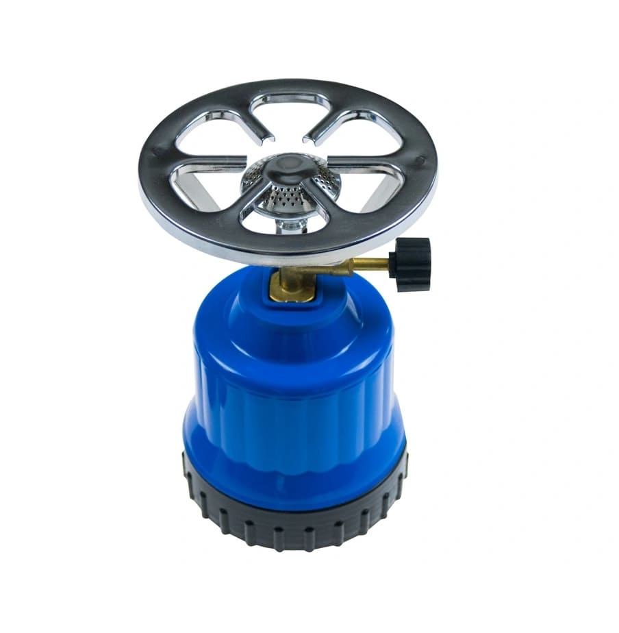 Gaskök med 4 gaspatroner, toppmonterat, kompakt, 1kW - 6