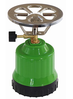 Gaskök med 4 gaspatroner, toppmonterat, kompakt, 1kW