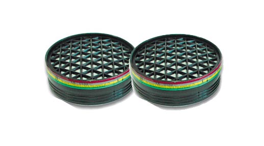 PROLINE TOOLS UNO NEW Filter A1, B1, E1, K1, ABEK, för skyddsmask med art.nr. 46063, 2st, Proline