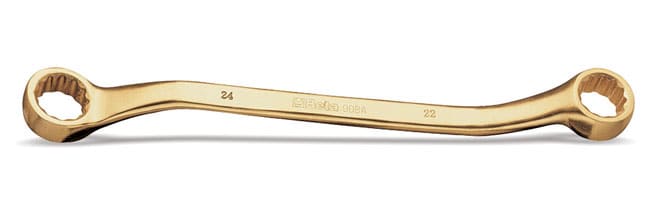 BETA TOOLS Ringnyckel Gnistfri Dubbel Bockad 6 x 7 mm-46 x 50 mm, BETA (Nyckelstorlek (mm) : 21x23mm)