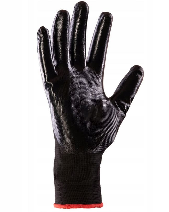 Nitrilhandskar 24 par, arbetshandskar Covent BLACK - 2