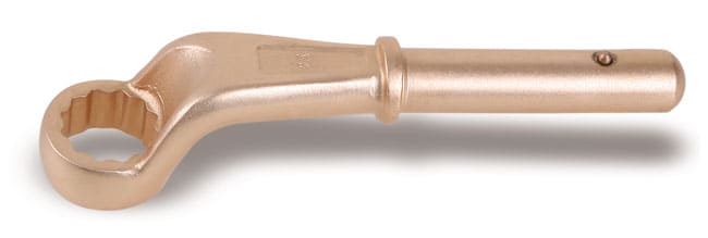 BETA TOOLS Ringnyckel Enkel Bockad Gnistfri Heavy Duty 24-55 mm, BETA (Storlek (mm) : 55)
