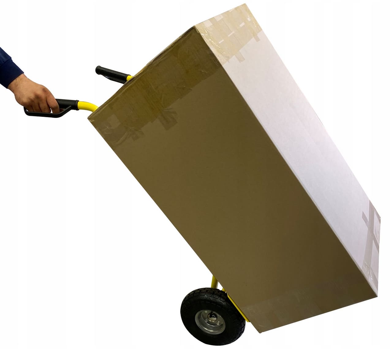 Pirra max 250 kg, lastpirra, magasinkärra, transportkärra, stål - 3
