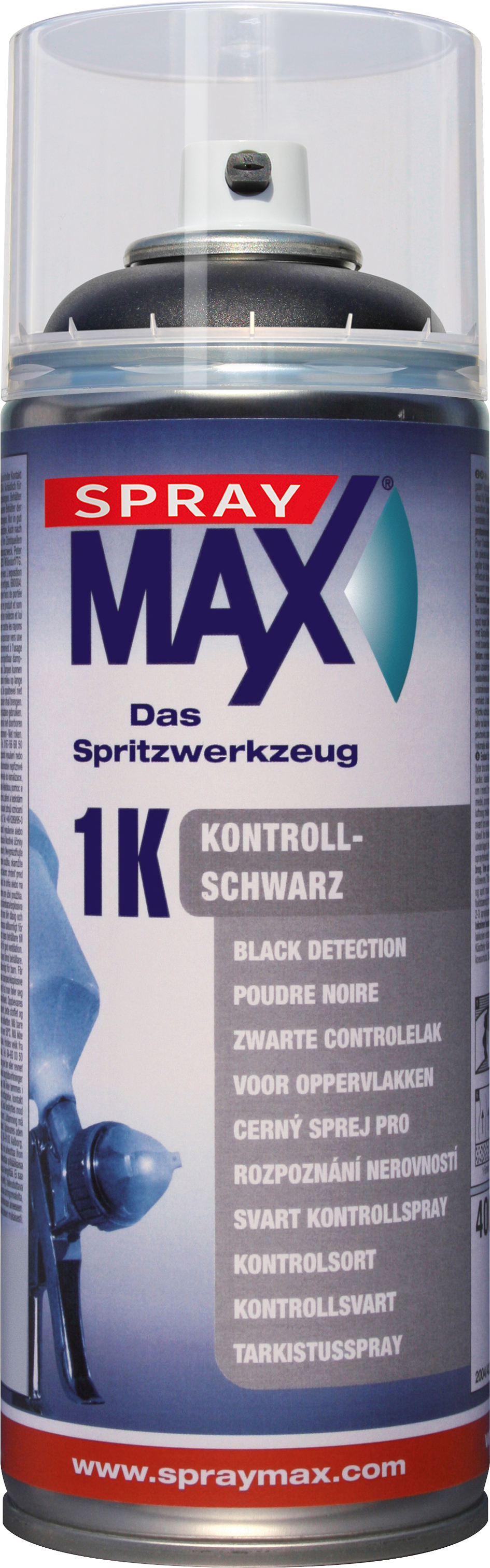 SprayMax Kontrollsvart Svart 400 ML