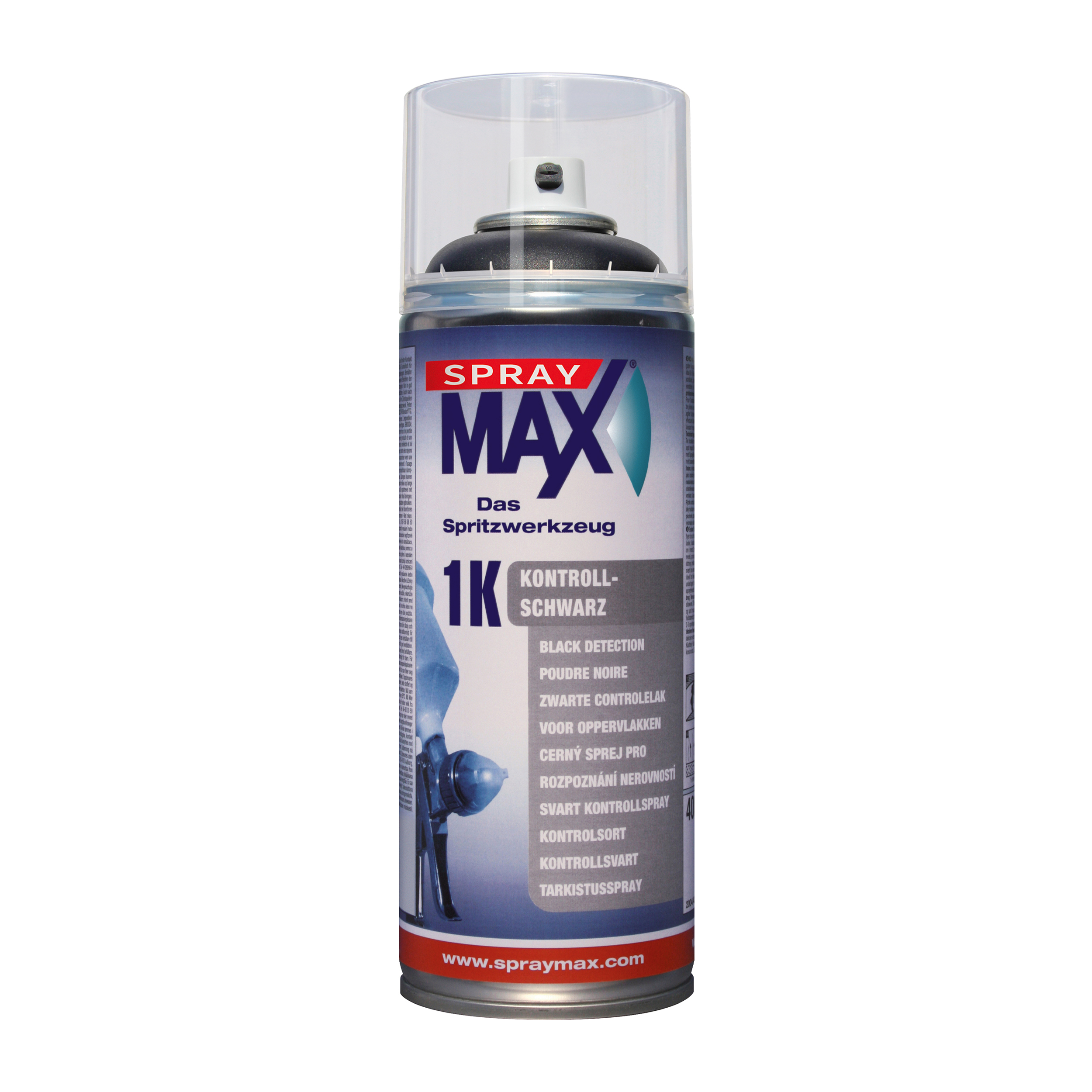 SprayMax Kontrollsvart Svart 400 ML - 2