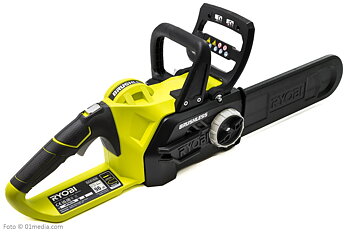 Batteridriven kedjesåg, motorsåg One+18V (utan batteri och laddare), Ryobi