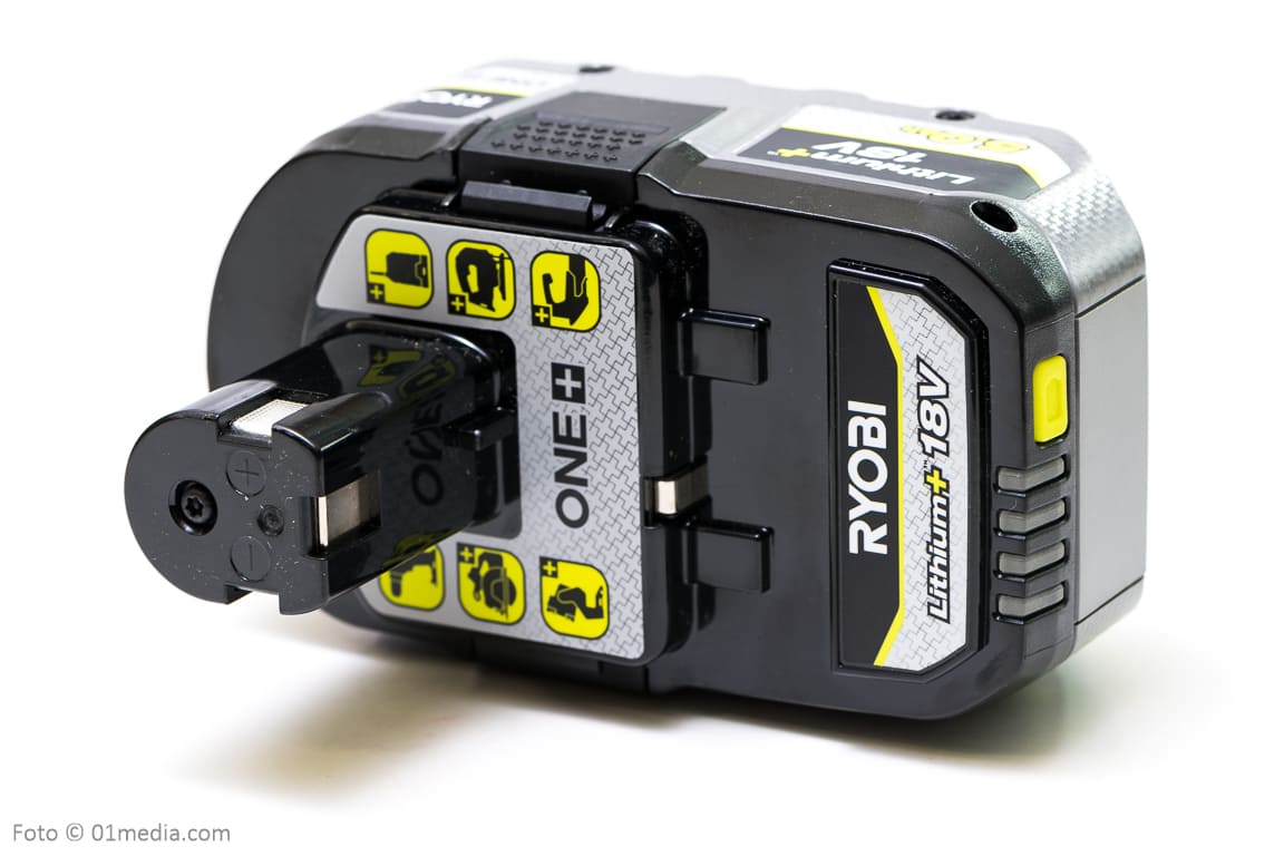 Batteri 18V 5,0Ah Lithium+ High Energy ONE+ med Cellövervakning, Ryobi - 5