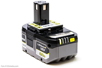 Batteri 18V 5,0Ah Lithium+ High Energy ONE+ med Cellövervakning, Ryobi
