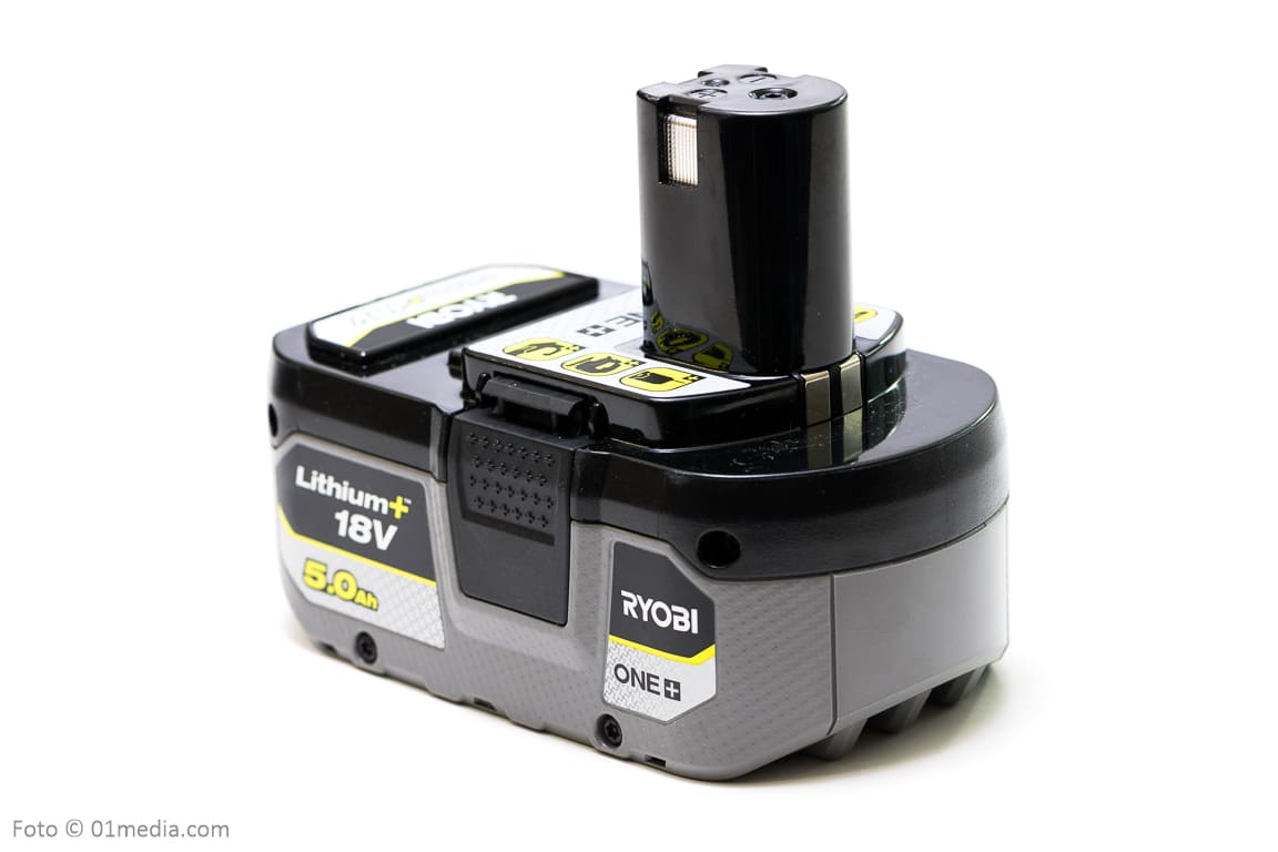 Batteri 18V 5,0Ah Lithium+ High Energy ONE+ med Cellövervakning, Ryobi - 4