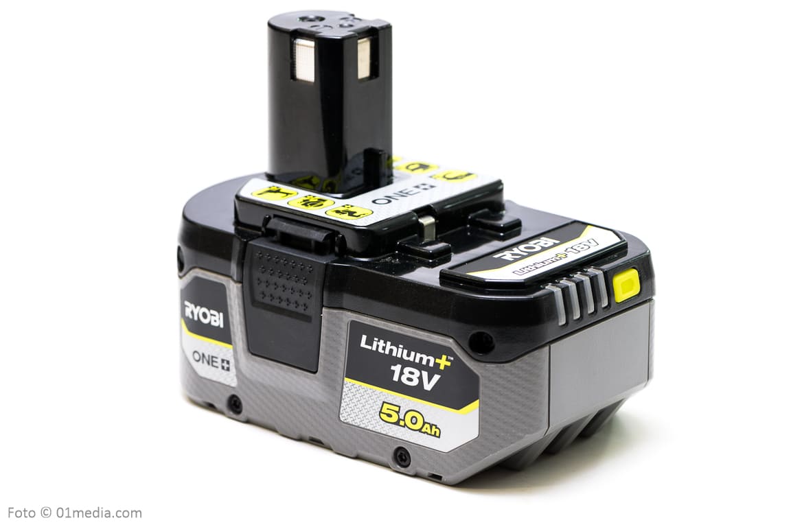 Batteri 18V 5,0Ah Lithium+ High Energy ONE+ med Cellövervakning, Ryobi